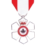 Achievement The Order of Canada which Terence Dickinson received in 1995. of Terence Dickinson