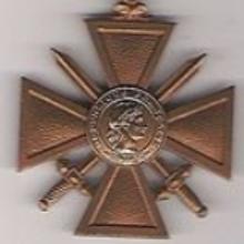 Award War Cross 1914-1918