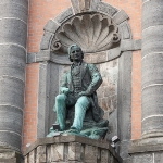 Achievement Statue of J. C. Dahl by Ambrosia Tønnesen (1902). of Johan Dahl