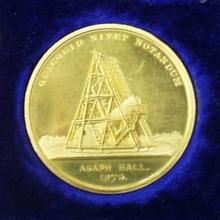 Award Gold Medal of the Royal Astronomical Society, 1866