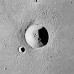 Achievement The Delisle crater. of Joseph-Nicolas Delisle