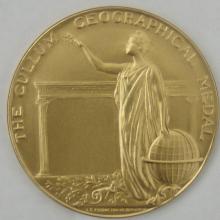 Award old medal from the American Geographical Society