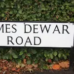 Achievement In the Kings Buildings complex in Edinburgh. of James Dewar