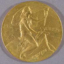 Award The Hodgkins gold medal