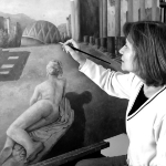 Achievement Consuelo Hernández at work. of Consuelo Hernández