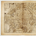 Achievement Atlas curieux Paris by Jean Baptiste Bourguignon d'Anville. of Jean d'Anville