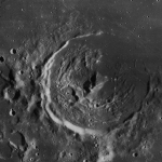 Achievement The crater Doppelmayer on the Moon. of Johann Doppelmayr