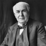Thomas Alva Edison - colleague of Henry Draper