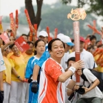 Achievement Han Meilin and Olympic fire. of Han Meilin