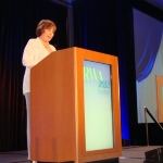 Achievement At the 2012 RWA Conference in Anaheim, Robyn’s Awards Luncheon speech generated tears, laughter and a standing ovation! (photo is downloaded from the Carr`s website https://www.robyncarr.com). of Robyn Carr