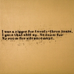 Photo from profile of Glenn Ligon