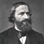 Gustav Kirchhoff - teacher of Roland Eötvös