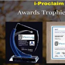 Award Mahatma Gandhi Excellence award of IIFS, New Delhi ( oct 2017) and I-proclaim Annual research Life Time achievement Award (ARA)  -2017 for Best Research and Best Citation