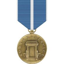 Award Korean Service Medal with Bronze Campaign Star