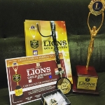Achievement Suryavanshi's Lions Gold Award. of Digangana Suryavanshi