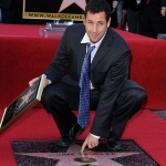 Achievement Adam Sandler received a star on the Hollywood Walk of Fame at 6262 Hollywood Boulevard in Hollywood, California on February 1, 2011. of Adam Sandler