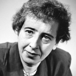 Hannah Arendt - colleague of Elizabeth Minnich