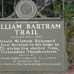 Achievement William Bartram Trail marker in McIntosh County, Georgia, United States. of William Bartram