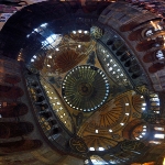Achievement Interior panorama of the Hagia Sophia, the patriarchal basilica designed by Isidore. of Isidore of Miletus