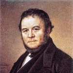Stendhal - Friend of Adrien-Henri de Jussieu