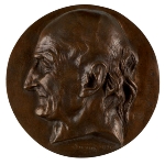Achievement Medallion of Jussieu by David d'Angers. of Antoine-Laurent de Jussieu