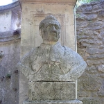 Achievement Bust de Pierre Marie Auguste Broussonet al Jardí Botànic de Montpeller of Pierre Broussonet
