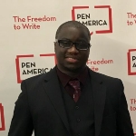 Achievement Rion Amilcar Scott receiving PEN America Award in 2017. of Rion Scott