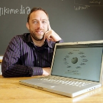Photo from profile of Jimmy Wales