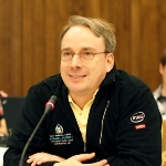 Photo from profile of Linus Torvalds
