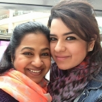 Rayanne Hardy - step-sister of Varalaxmi Sarathkumar