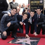Achievement New Kids on the Block were inducted to the Hollywood Walk of Fame on October 9, 2014. of Donnie Wahlberg
