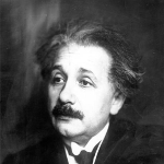 Photo from profile of Albert Einstein