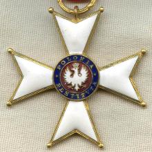 Award Order of Polonia Restituta Fourth Class the Officer's Cross