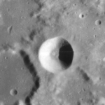 Achievement Maury lunar crater of Antonia Maury