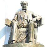 Achievement Matthew Fontaine Maury "Pathfinder of the Seas" monument in Richmond, Virginia - bottom portion only for detailed photo. of Matthew Maury