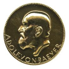 Award Adolf-von-Baeyer Gold Medal