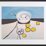 Achievement William Scott’s painting ‘Bowl, Eggs and Lemons’ purchased in 2008 at Christie's in London for $2,110,183. of William Scott