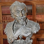 Achievement Bronze bust of Henri de Lacaze-Duthiers. of Henri de Lacaze-Duthiers