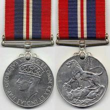 Award War Medal 1939-1945