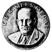 Award Charles Edward Kenneth Mees Medal