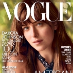 Achievement Dakota Johnson on the cover of Vogue magazine. of Dakota Johnson