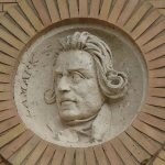 Achievement Portrait sculpture of Jean-Baptiste Lamarck. of Jean-Baptiste Lamarck