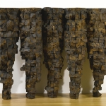 Achievement ‘5 Works: Five Cones’ by von Rydingsvard purchased at Sotheby's in New York City for $68,500 in 2012.  of Ursula von Rydingsvard