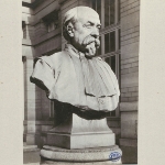 Achievement A memorial bust dedicated to Charles-Philippe Robin, French anatomist, biologist, and histologist. of Charles-Philippe Robin
