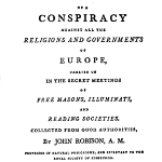 Achievement First Page of John Robison's Proofs of a Conspiracy Against all the Religions and Governments of Europe. of John Robison