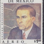 Achievement A postal stamp dedicated to Arturo Rosenblueth Stearns (1900-1970) of Arturo Rosenblueth