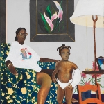Achievement Single Mother with Father Out of the Picture by Davis purchased at Phillips for $168,750 in 2019. of Noah Davis