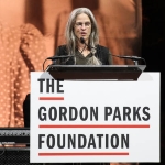 Achievement Sally Mann speaks on stage as Honoree at Gordon Parks Foundation Awards Dinner in New York City. Photo by Bennett Raglin. of Sally Mann