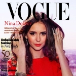 Achievement Nina Dobrev on the cover of VOGUE magazine. of Nina Dobrev