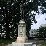 Achievement Statue of Benjamin Rush on "Navy Hill" which is, due to security, in a section of Washington, DC. of Benjamin Rush